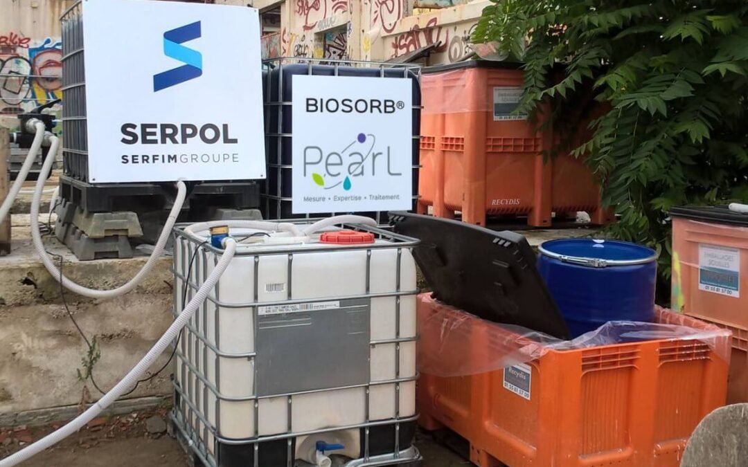 Nouvelle application pour Biosorb® : la dépollution rapide in situ